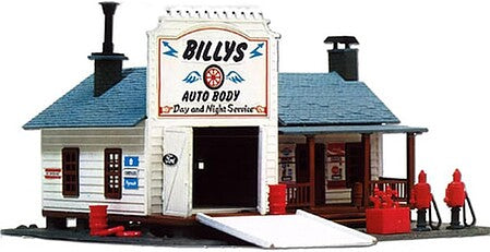 Model Power (414) • Billy's Auto Body • Kit • HO Scale