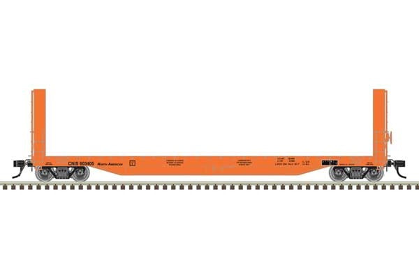 Atlas Master(R) 51' 6" Bulkhead Flat Car - Canadian National CN #603405 - HO Scale