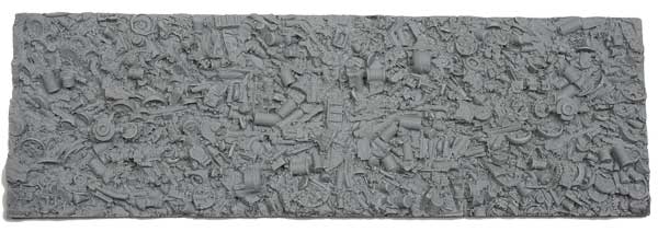 Chooch Enterprises - Flexible Textured Freight Car Load Sheets - Industrial Junk - HO Scale