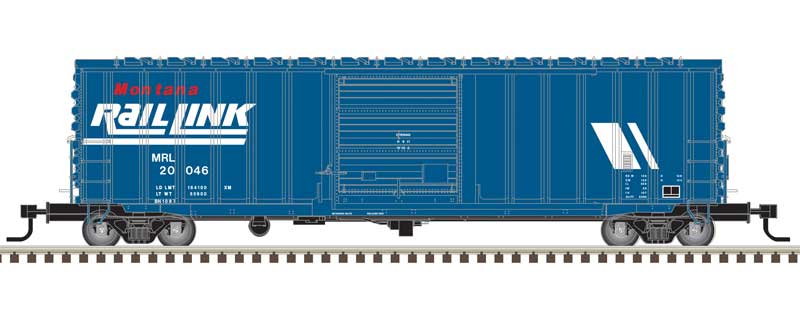 Atlas Master(R) ACF 50' Precision Design Rib-Side Boxcar - Montana Rail Link #20046 - N Scale