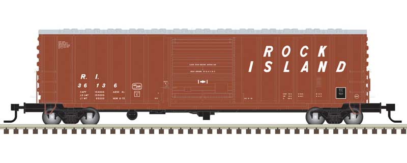 Atlas Master ACF 50' 6" Precision Design Box Car - Rock Island #36136 - HO Scale