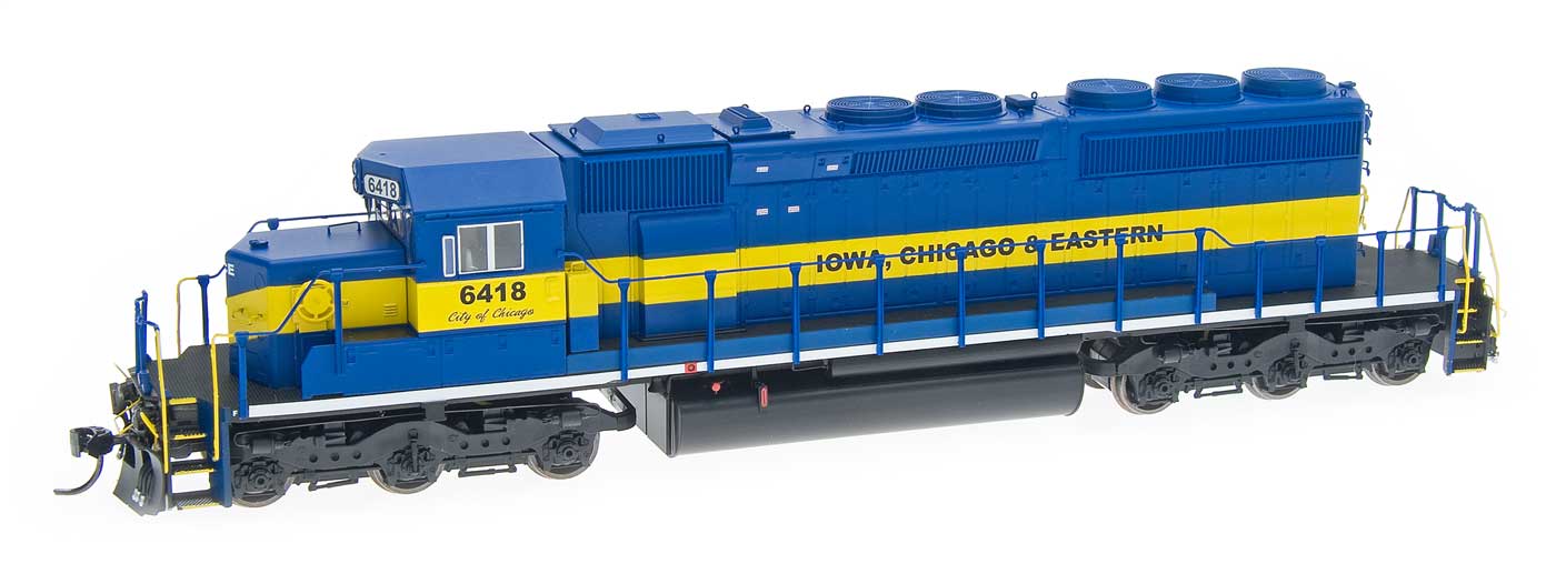 InterMountain SD40-2 - Iowa, Chicago & Eastern #6418 - City of Chicago - DCC - Sound - HO Scale