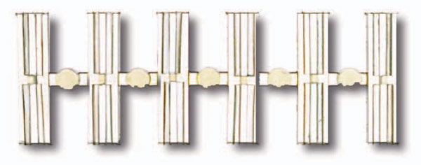 Atlas Plastic Insulating Rail Joiners - Rail Joiners - Pkg of 24 - N Scale