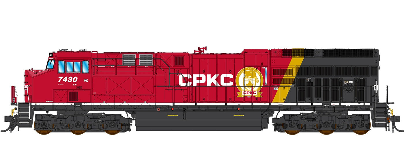 InterMountain GE Tier 4 GEVO ET44 CPKC #7437, DCC, LokSound, HO Scale