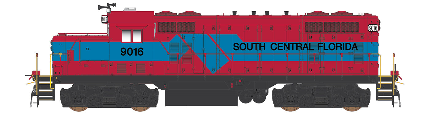 InterMountain (49842S-01) • GP16 • South Central Florida #9016 • DCC & Sound • HO Scale (Pre-Owned)