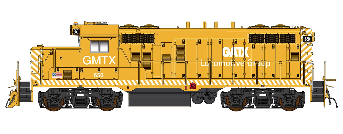 InterMountain GP10 Paducah - GATX Locomotive Group #653 - ESU LokSound - DCC - HO Scale