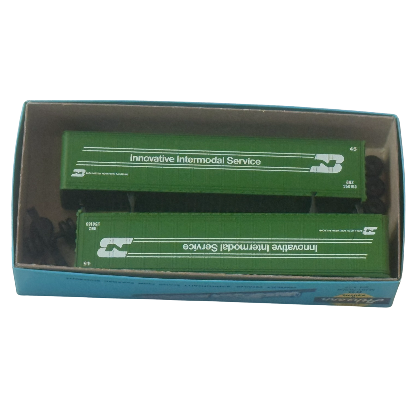 Athearn (5601) • Pre-Owned 45' Trailer • Burlington Northern • Pack of 2 • HO Scale