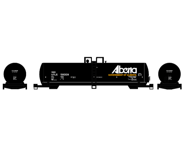 Athearn 50' RTC 20,900 Gallon Tank Car - Alberta ULTX #58020 - N Scale (NOS)