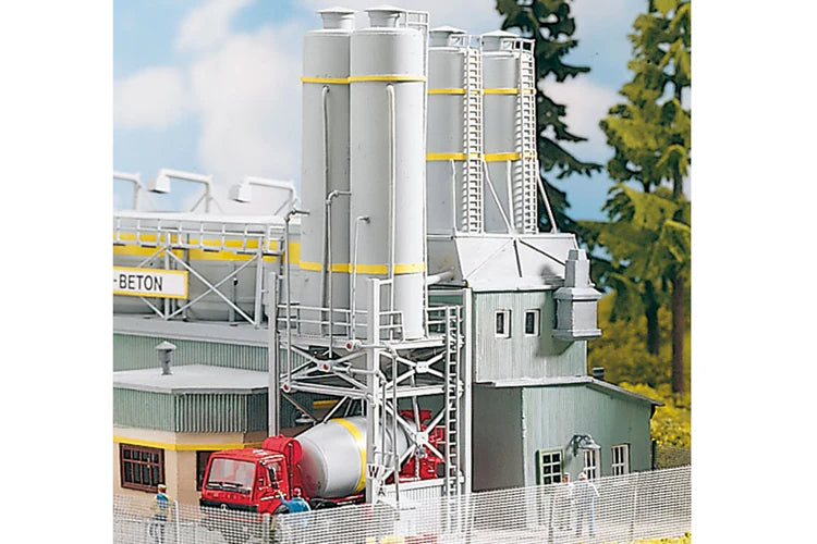 Piko Concrete Plant Silos - Building Kit - HO Scale