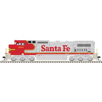 Atlas Master(R) Gold - GE Dash 8-40CW - Santa Fe #923 - Warbonnet - DCC and LokSound - HO Scale