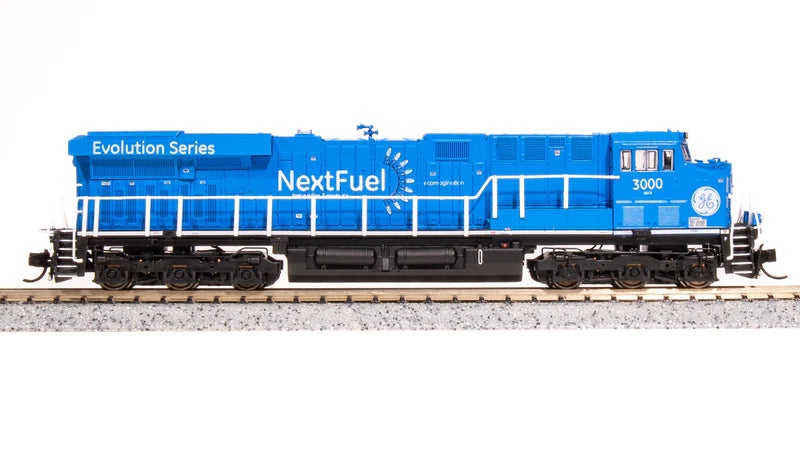 Broadway Limited GE ES44AC GE Demo #3000 "NextFuel" Paragon4 Sound DC/DCC, N Scale
