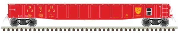 Atlas Master(R) ACF 70-Ton 52' Gondola (50006424) | Delaware & Hudson #13771 | N Scale