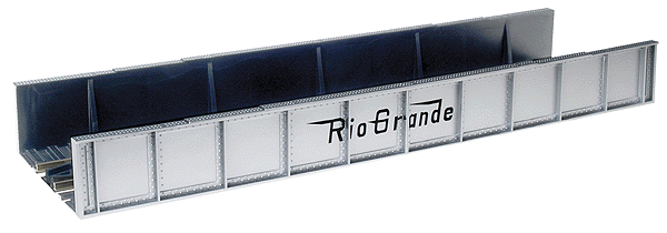 Atlas (892) | Decorated Plate Girder Bridge w/ Code 100 Track | Denver & Rio Grande Western | HO Scale