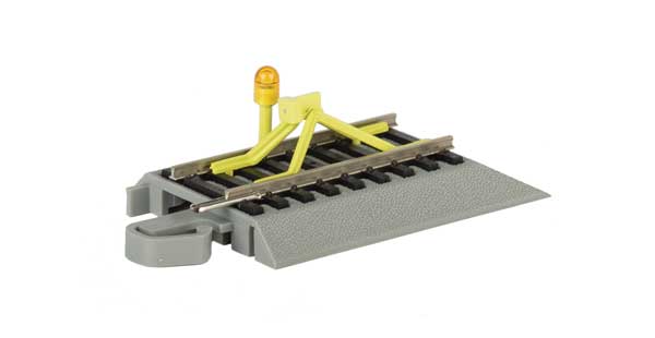 Bachmann E-Z(R) Track System - Track Bumper with Flashing LED - HO Scale