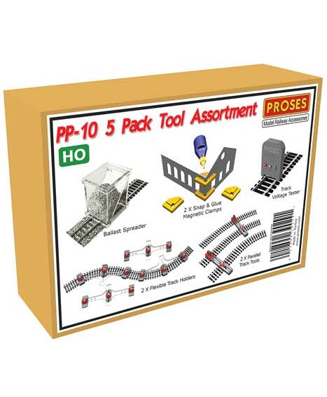 Proses/Bachmann Track Tool Assortment (39029) | HO Scale