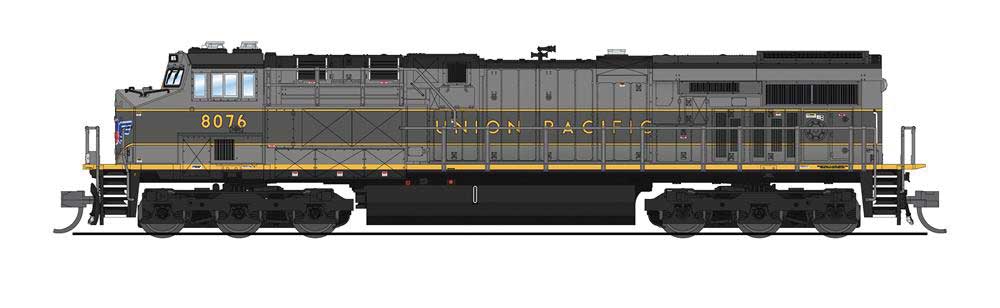 Broadway Limited GE ES44AC - Union Pacific #8076 - Paragon4 Sound/DC/DCC - N Scale