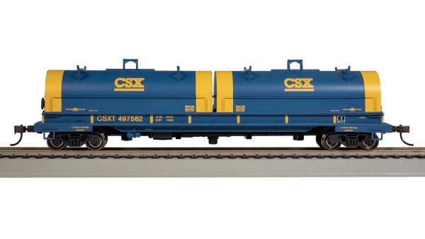 Bachmann Silver Series(R) (71402) | 55' Steel Coil Car / Load | CSX #497582 | HO Scale