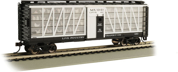 Bachmann (15901) | Poultry Stock Car | Live Poultry Transit Co. #682 | HO Scale