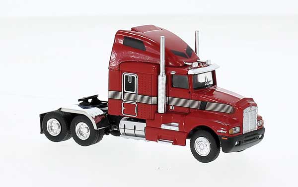 Brekina Automodelle 1984 Kenworth T600 Sleeper-Cab Semi Tractor - HO Scale