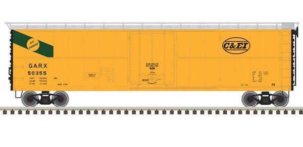 Atlas Master(R) GARX Insulated 50' Boxcar (Reefer) - Chicago & Eastern Illinois #50351 - HO Scale
