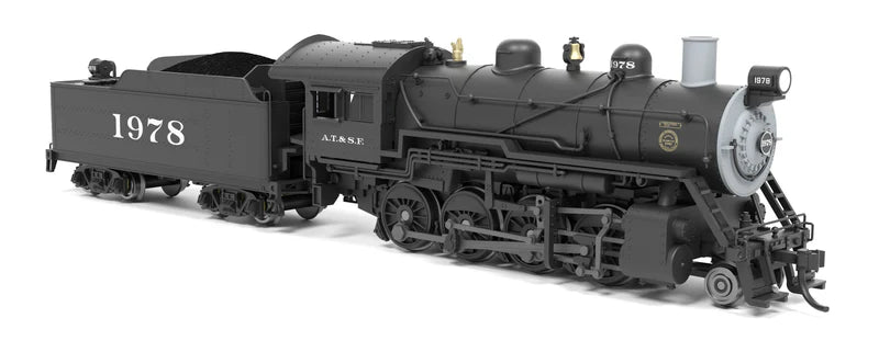 Broadway Limited Imports 2-8-0 Consolidation | ATSF #1978 | Paragon4 | Sound/DC/DCC | Smoke | N Scale
