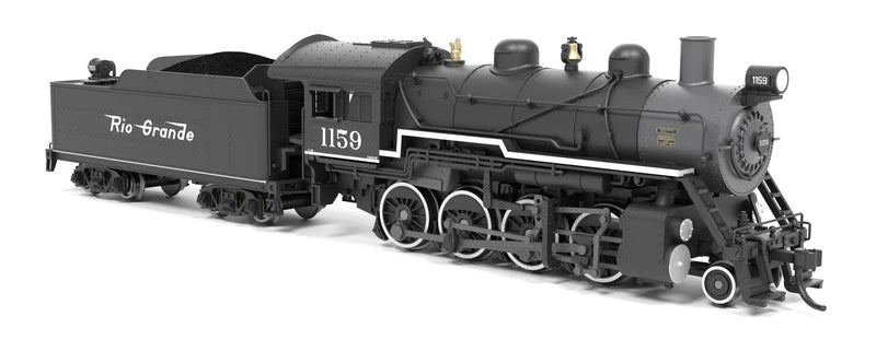 Broadway Limited Imports 2-8-0 Consolidation | Rio Grande DRGW #1159 | Stealth | No-Sound | DCC-Ready | N Scale