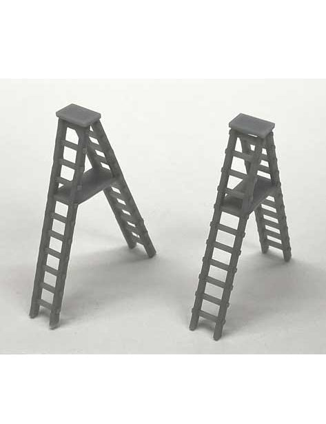 Phoenix Precision Models Ladders (31511) | A-Ladders | Kit | Pkg of 2 | HO Scale