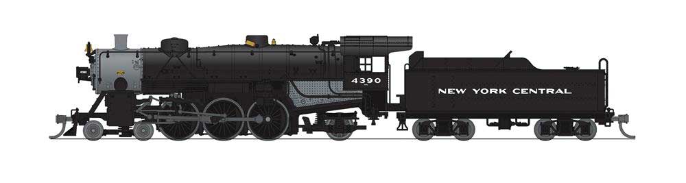 Broadway Limited Imports Light Pacific 4-6-2 - New York Central NYC #4392 - Paragon4 Sound/DC/DCC - N Scale (Pre-Owned)