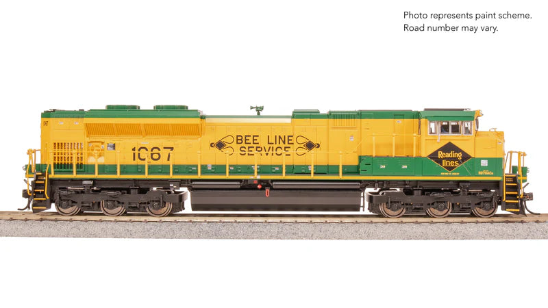 Broadway Limited EMD SD70ACe, NS 1067, Reading Heritage Paint, Paragon4 Sound/DC/DCC, w/ Smoke, HO Scale