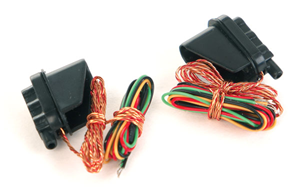 Atlas Modern Hooded Signal Head Only, One Pair, HO Scale