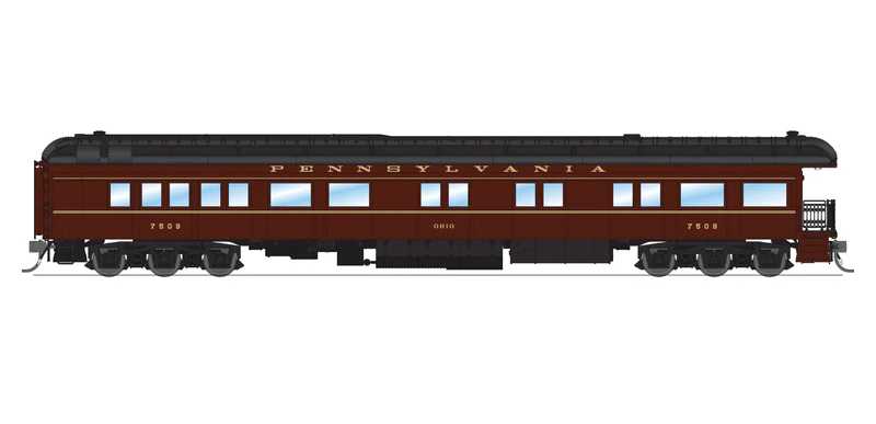 Broadway Limited Z74D Business Car, PRR 100, 1950's Appearance, HO Scale