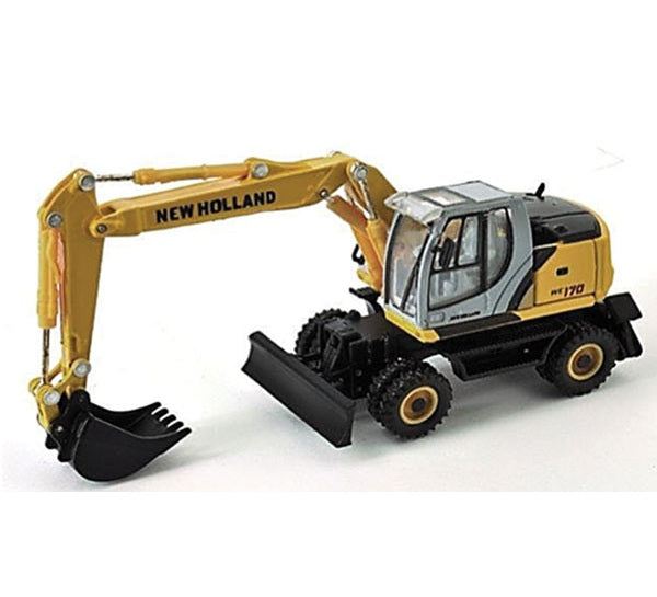 Herpa Models (6480) | New Holland We170 Wheeled Excavator | HO Scale