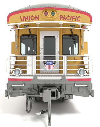 Broadway Limited Union Pacific Business Car UP #119 "Kenefick", UP Shield on Rear, HO Scale