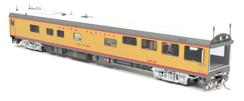 Broadway Limited Imports Union Pacific Track Inspection Car, "Fox River", 2006 Present Appearance, HO Scale