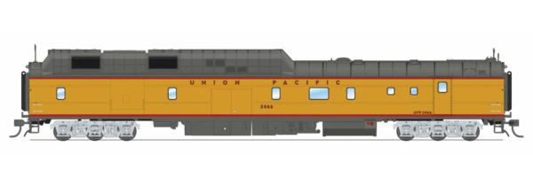 Broadway Limited Imports Union Pacific Power Car, #2066, With Roof Antenna, With Sound, HO Scale