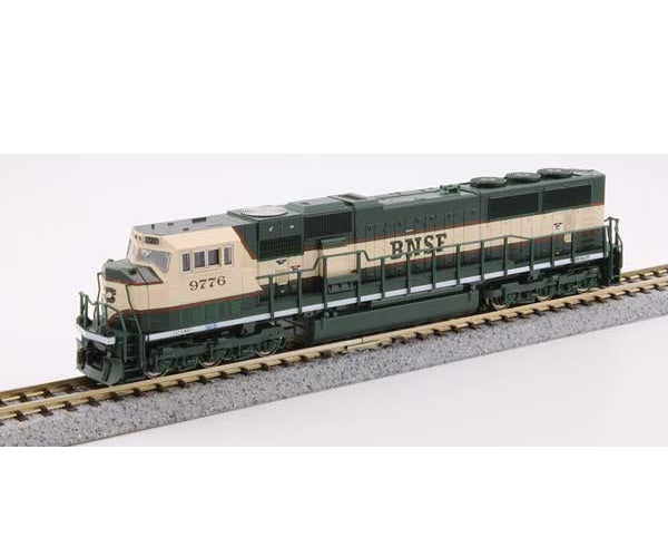 Kato EMD SD70MAC w/ Cab Headlight - Burlington Northern Santa Fe BNSF #9779 - DCC (Non-Sound) - N Scale