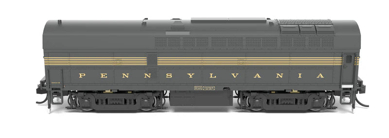 Broadway Limited – PRR Sharknose BF-16 A/B Set #2004-A/2004-B – DGLE 5-Stripe – Paragon 4 Sound/DC/DCC, Unpowered B – N Scale