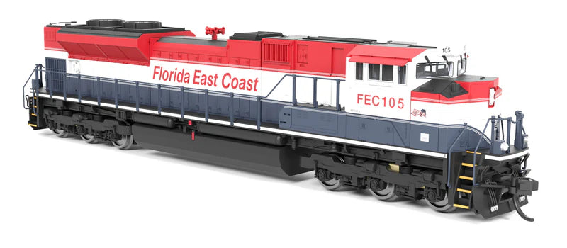 Broadway Limited Imports EMD SD70ACe | Florida East Coast #105 | Paragon4 Sound | DC/DCC | N Scale