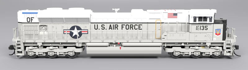 Broadway Limited Imports 9984 EMD SD70ACe US Air Force #135 Fantasy Paint Paragon4 Sound/DC/DCC N Scale