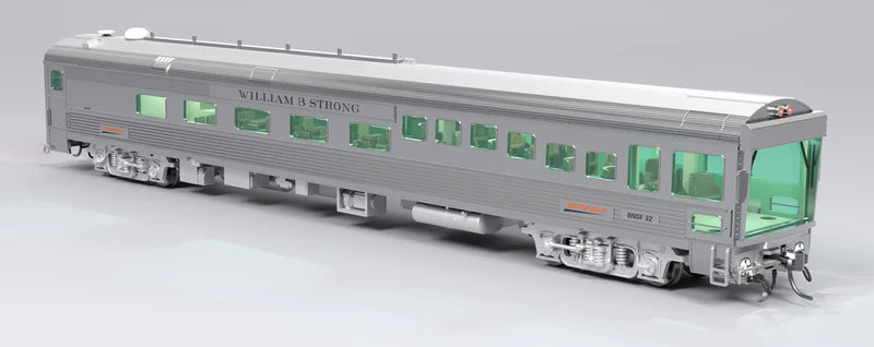 Broadway Limited Imports BNSF Track Inspection Car | BNSF #32 | "William B. Strong" | 2018-Present Appearance | HO Scale