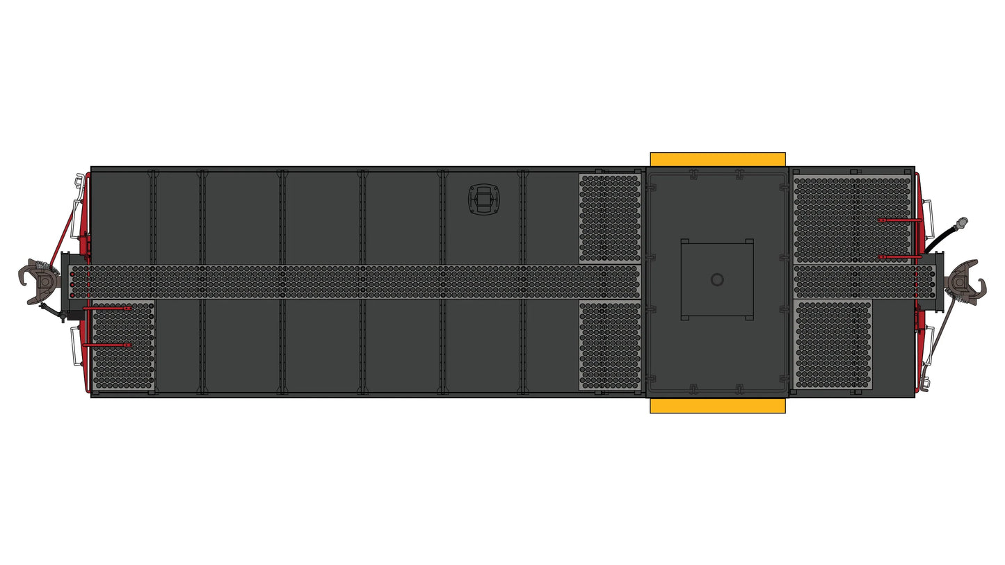 Class One Model Works (CB00302) | Late-Life Peaked Roof Caboose CE-3 | ATSF #999609 | HO Scale