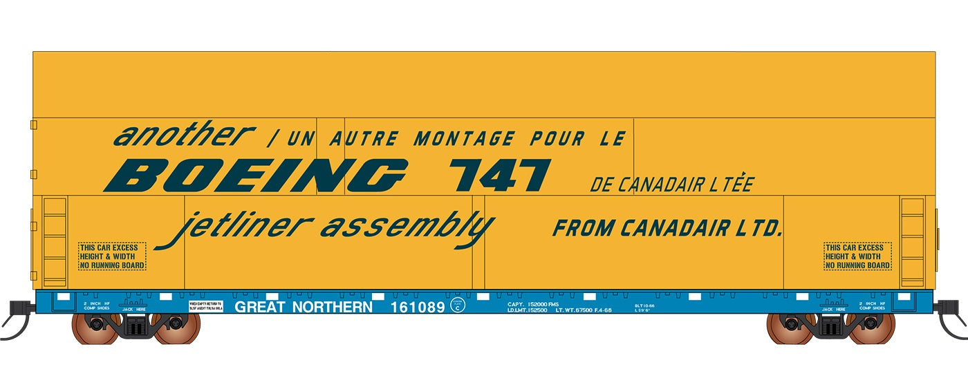 InterMountain Sky Box for Aerospace Loads - Great Northern #161033 - HO Scale