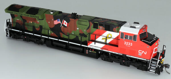 InterMountain (497109) | ET44 Tier 4 | CN Veterans #3015 | DCC/Non-Sound | HO Scale
