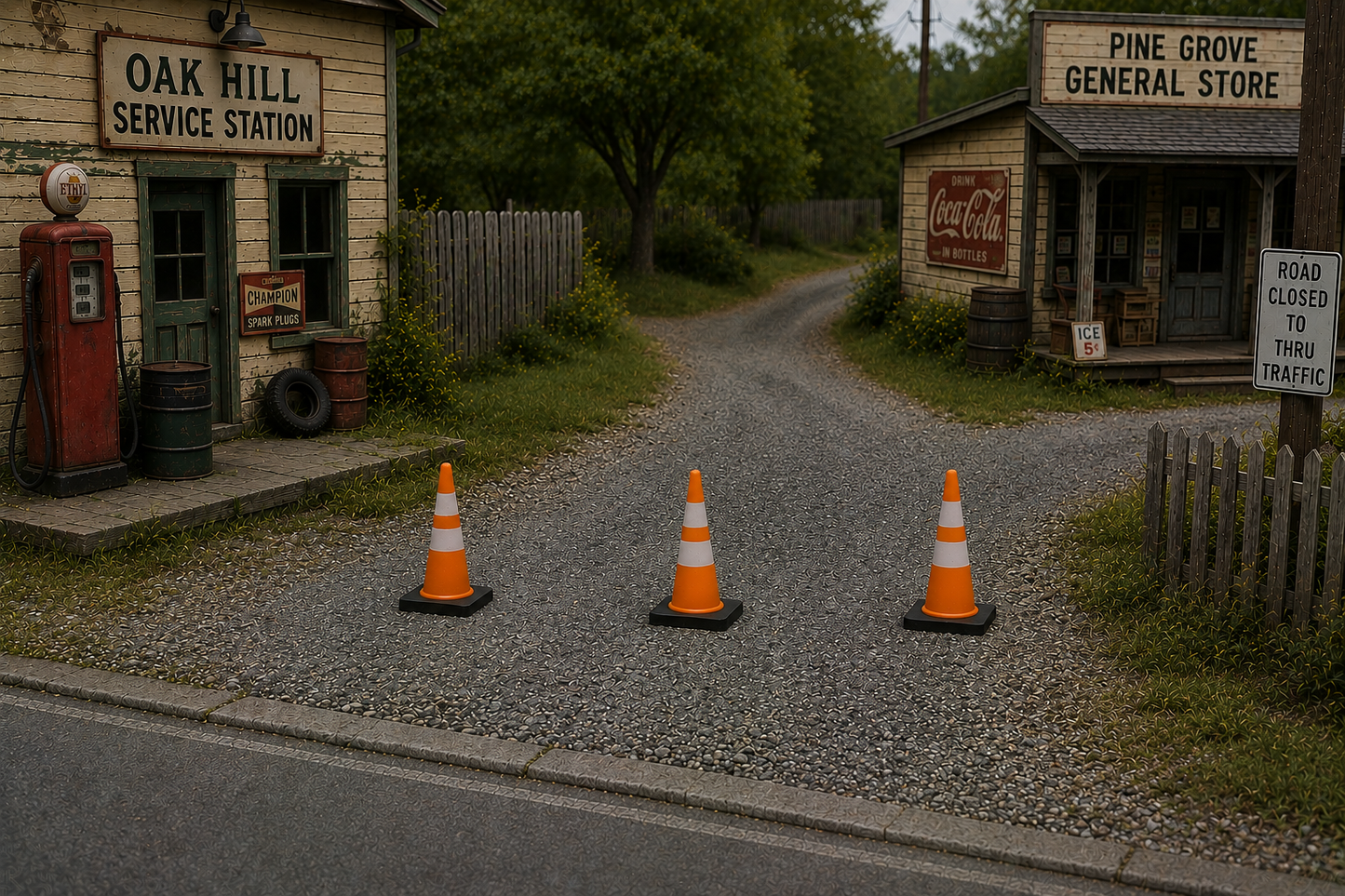 Big Dog Trains | Traffic Cone | Pkg of 25 | HO Scale