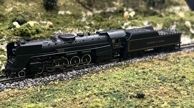 Broadway Limited Imports, Delaware & Hudson T1 #302, w/ Smoke, Paragon4 Sound/DC/DCC, N Scale