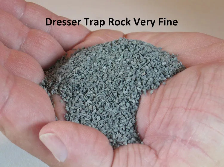 Superior Scenics Dresser Trap Rock - Very Fine - 6 oz.