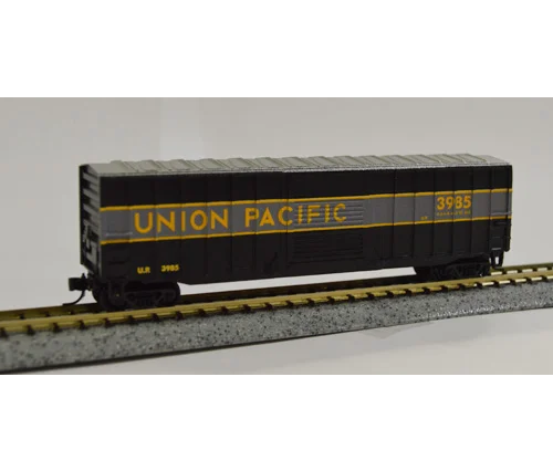 Value Trains Micro Trains Equipped ACF 50' 6" Boxcar - Union Pacific Challenger - N Scale
