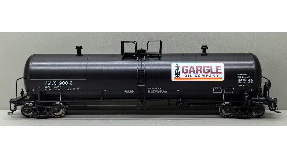 Home Shops | Rapido | GP20 Tank Car | Gargle Oil #90080 | HO Scale