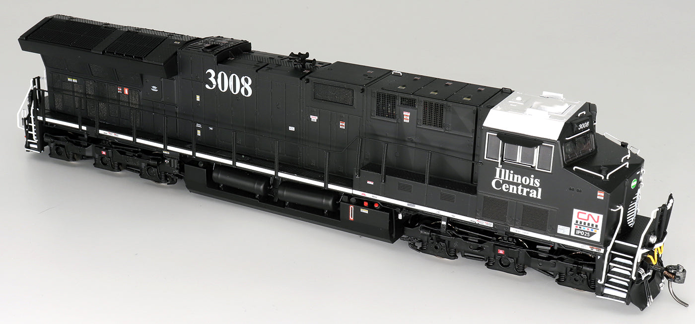 InterMountain ET44 Tier 4, CN Heritage Illinois Central #3008, DCC w/ LokSound, HO Scale