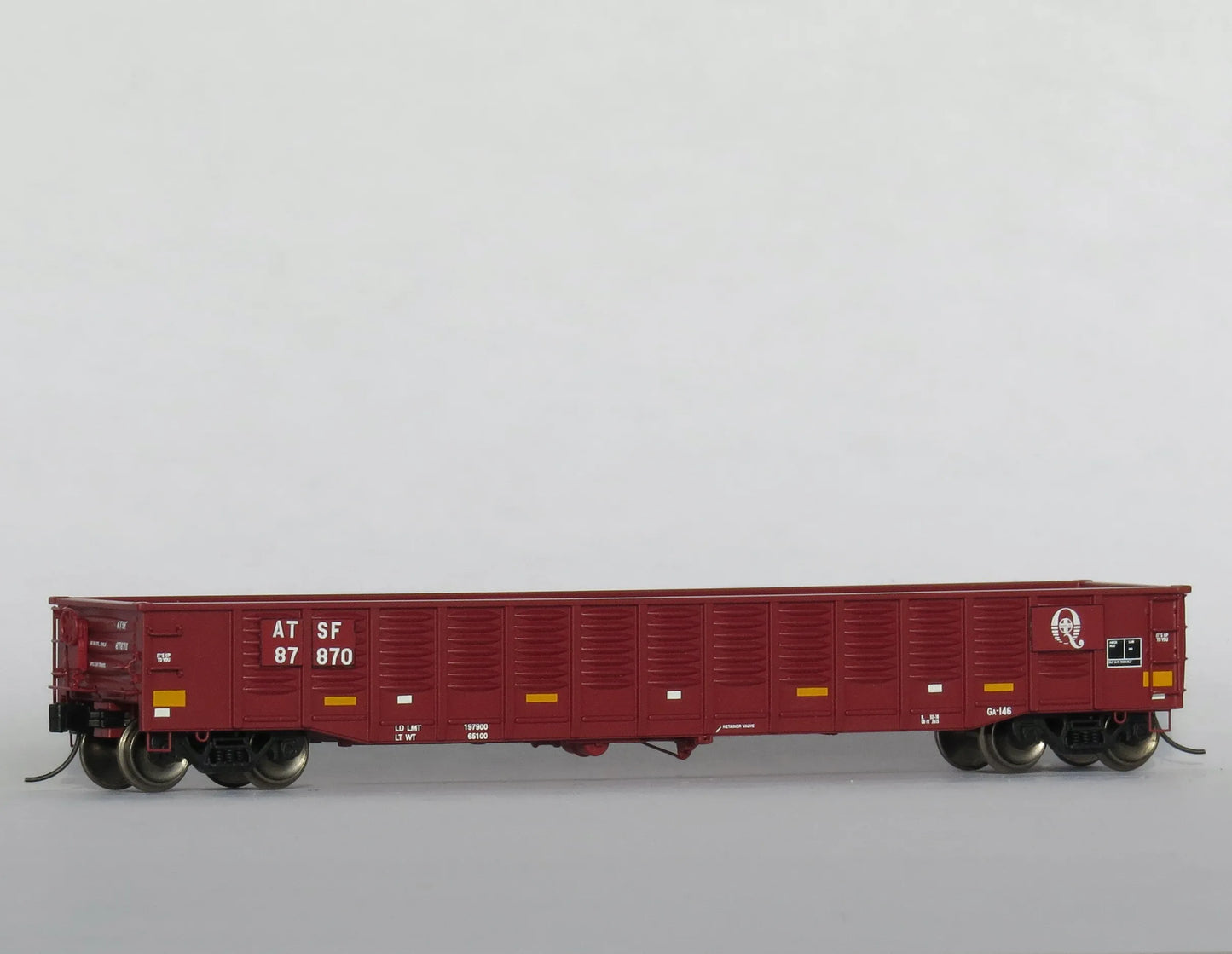Trainworx (25225-13) | 52' 6" Corrugated Gondola | ATSF #6821 | N Scale